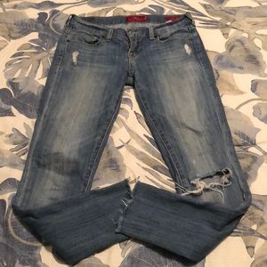 Gently used Charlie Lucky Brand jeans, size 25/0.